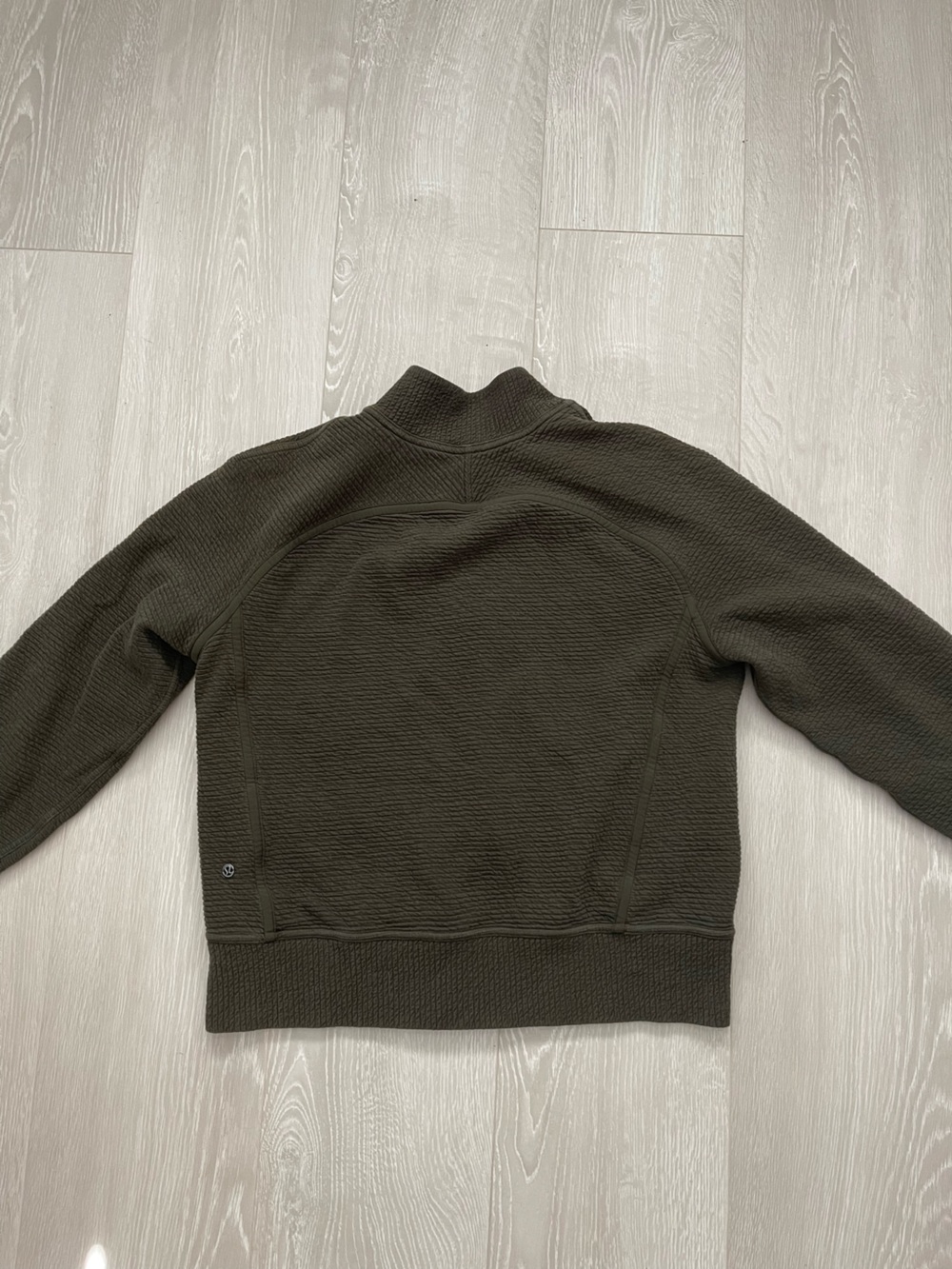 Lululemon On Repeat Bomber Dark Olive Green size 8 - Picture 16 of 16